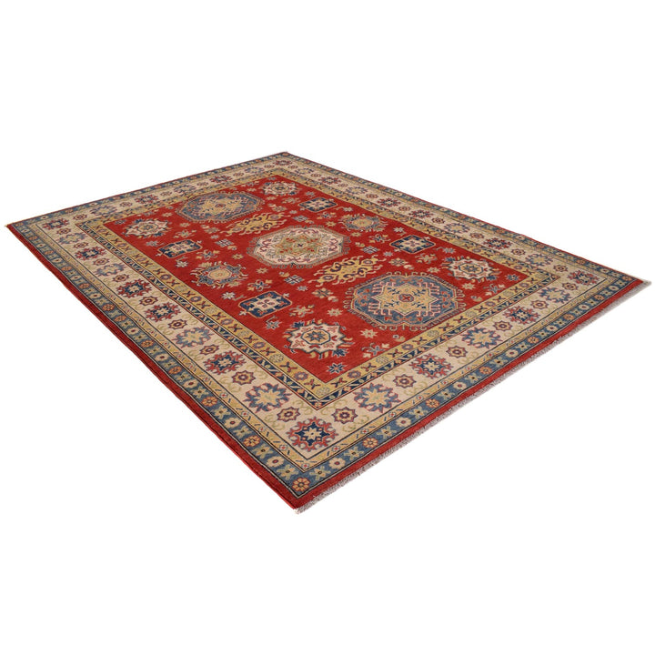 Hand knotted Kazak Rugs 6' 7" x 8' 11" - No. AL33955