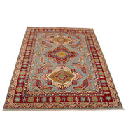 Hand knotted Kazak Carpet 3' 11" x 5' 5" - No. AL72665