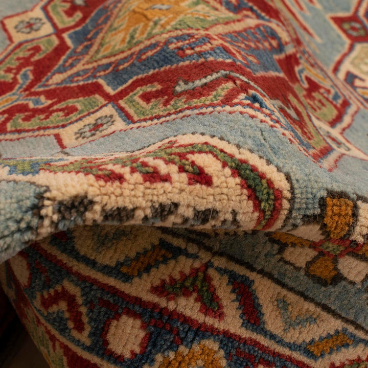 Hand knotted Kazak Carpet 3' 11" x 5' 5" - No. AL72665