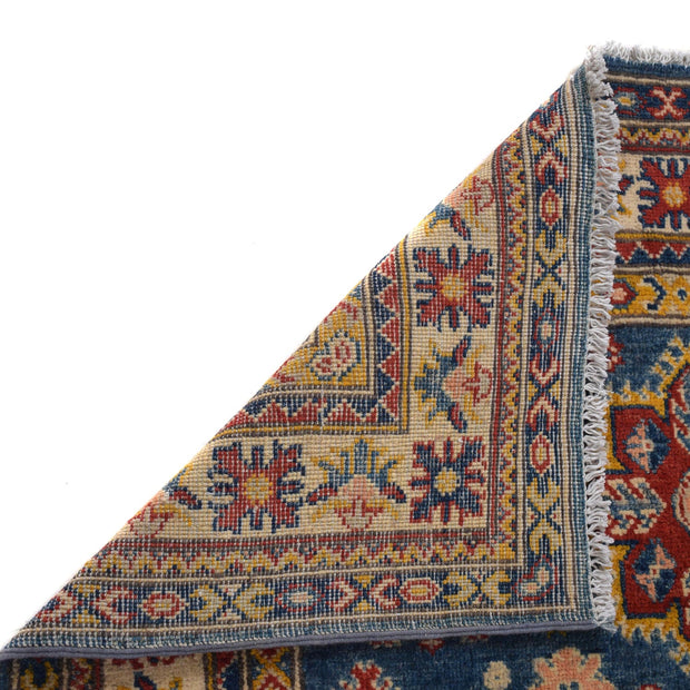 Navy Blue Color Kazak Rug 4' 0" x 5' 9" - No. AL20527
