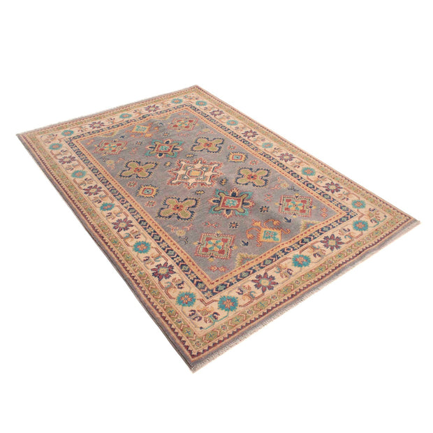 Oriental Kazak Rug 4' 0" x 5' 8" - No. AL97649