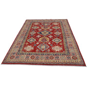 Hand knotted Kazak Carpet 5' 7" x 7' 7" - No. AL81424