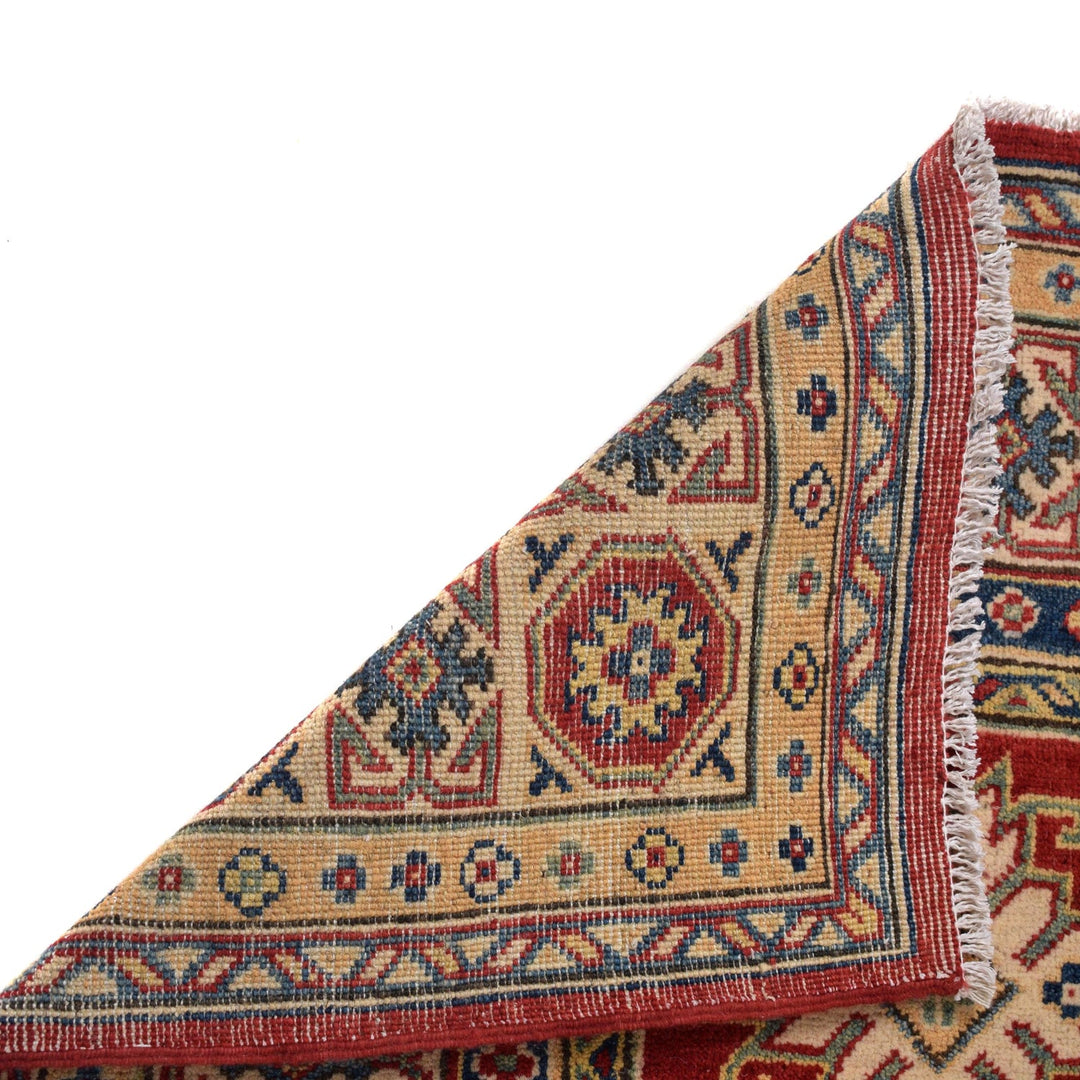 Hand knotted Kazak Carpet 5' 7" x 7' 7" - No. AL81424