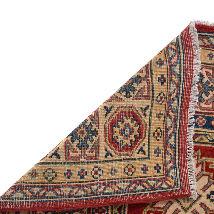 Hand knotted Kazak Carpet 5' 7" x 7' 7" - No. AL81424