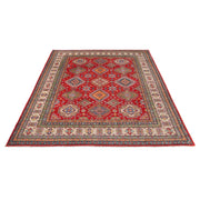 Handmade Kazak Area Rug 8' 1" x 9' 11" - No. AL28614