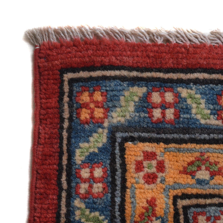 Handmade Kazak Area Rug 8' 1" x 9' 11" - No. AL28614