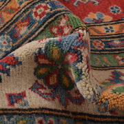 Handmade Kazak Area Rug 8' 1" x 9' 11" - No. AL28614