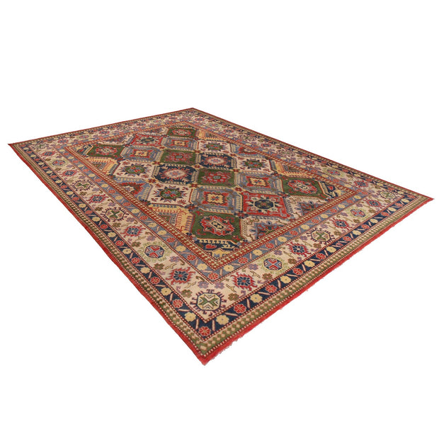 Handmade Kazak Area Rug 9' 0" x 11' 8" - No. AL91568