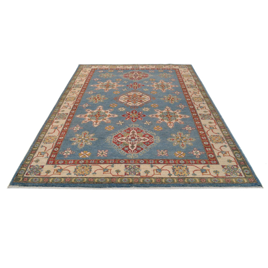 Hand knotted Kazak Rugs 6' 7" x 9' 3" - No. AL64514