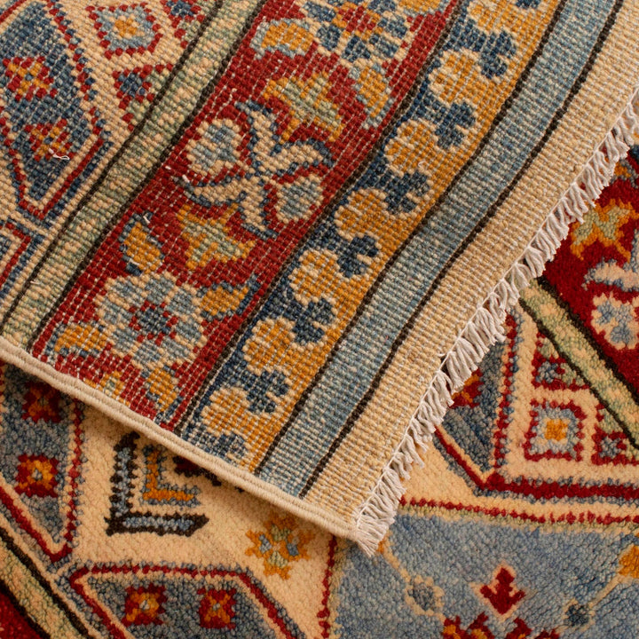 Hand Knotted Khurjeen Oriental Rug 4' 0" x 5' 11" - No. AL20760