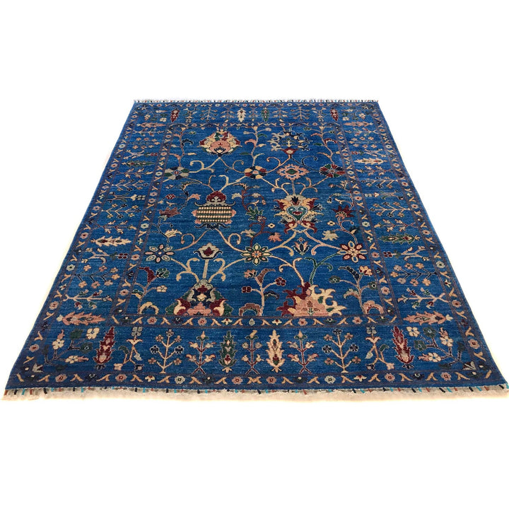 Hand Knotted Sultani Modern Rug 5' 6" x 7' 5" - No. AL55742