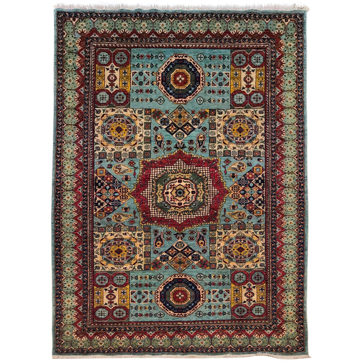 Oriental Mamluk Area Rug 6' 1" x 7' 10" - No. AL41960