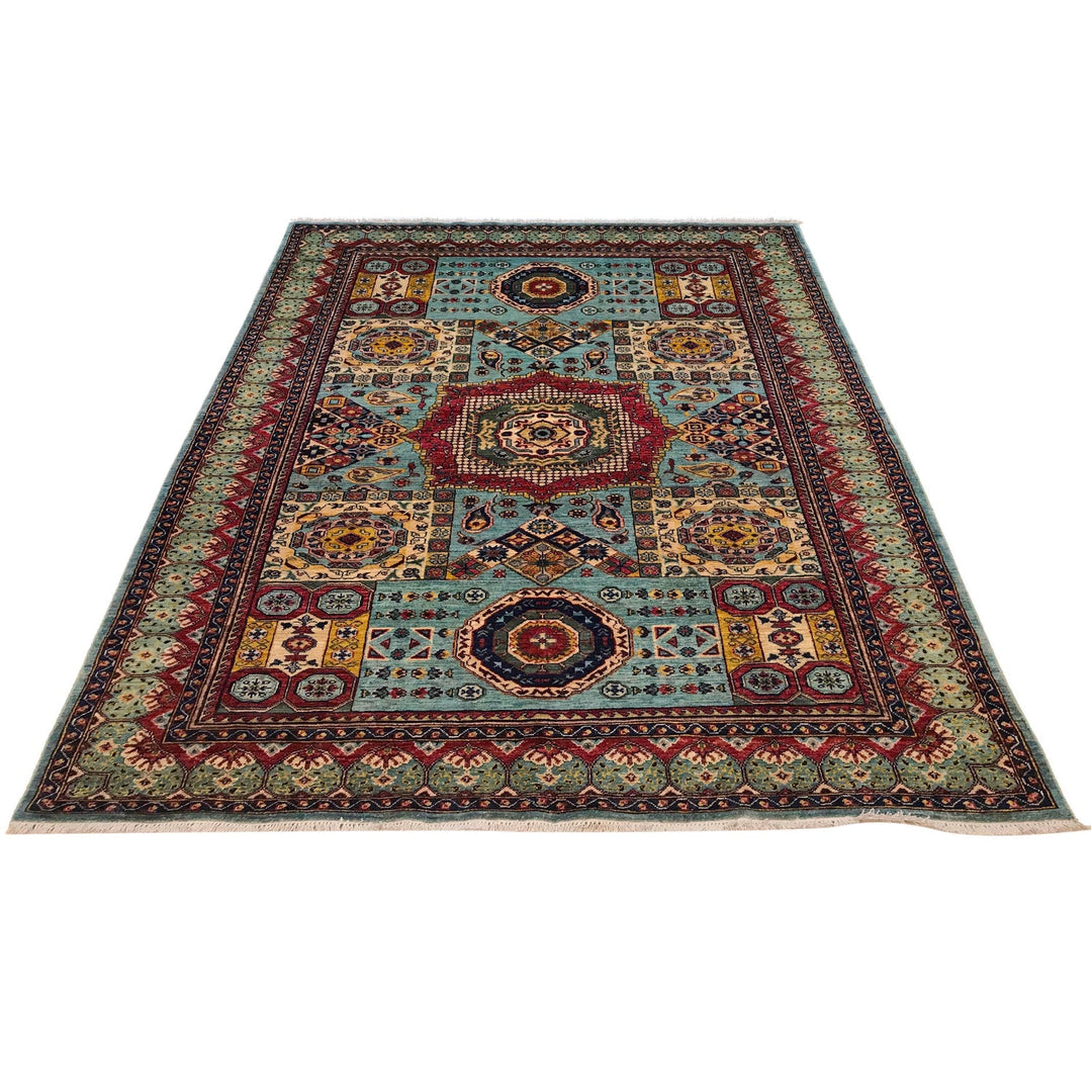 Oriental Mamluk Area Rug 6' 1" x 7' 10" - No. AL41960