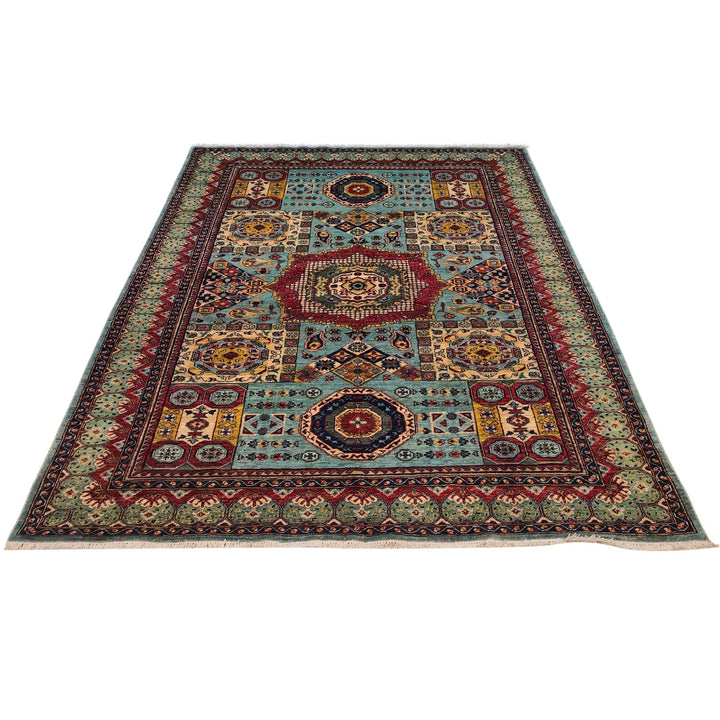 Oriental Mamluk Area Rug 6' 1" x 7' 10" - No. AL41960