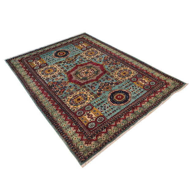 Oriental Mamluk Area Rug 6' 1" x 7' 10" - No. AL41960