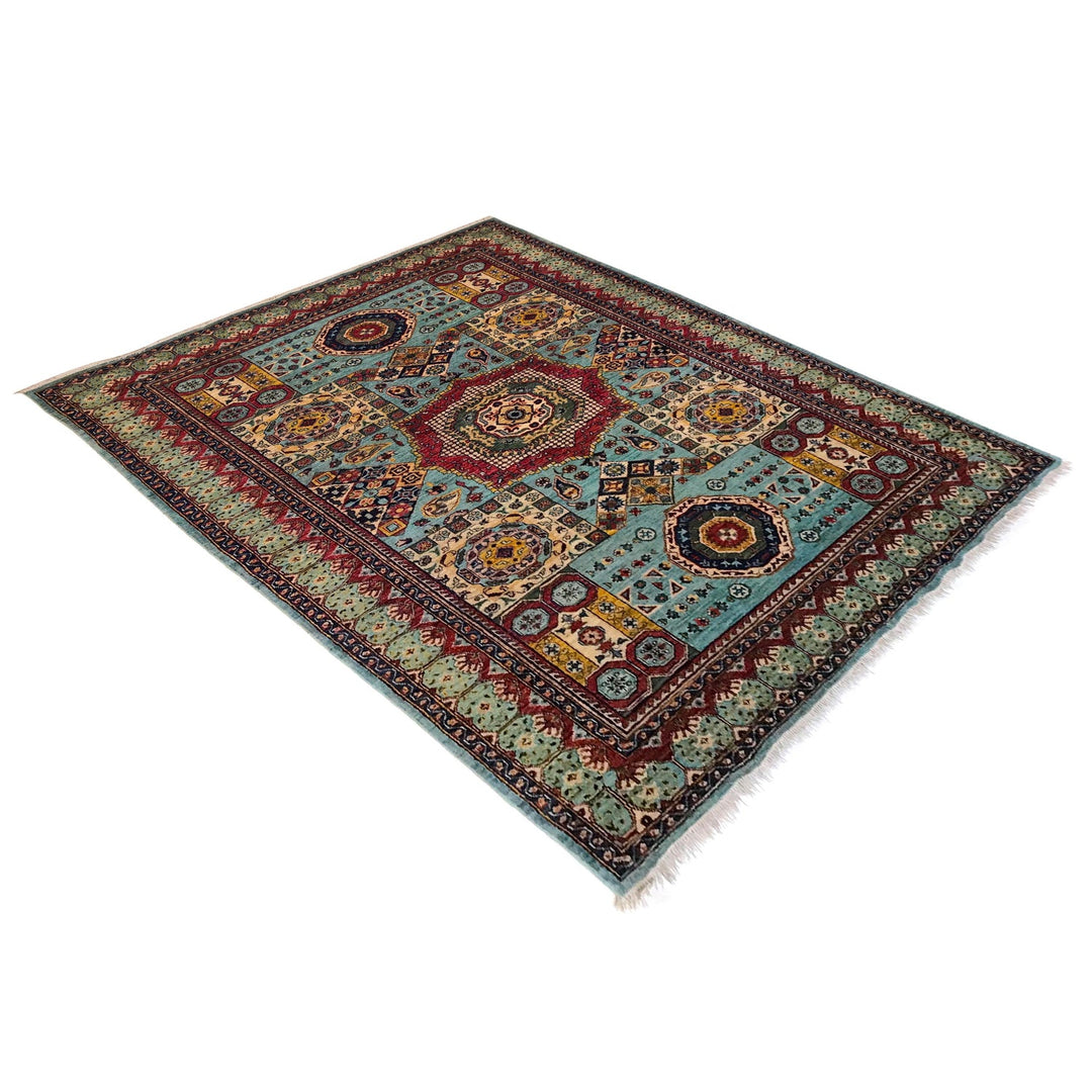 Oriental Mamluk Area Rug 6' 1" x 7' 10" - No. AL41960