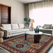 Oriental Mamluk Area Rug 6' 1" x 7' 10" - No. AL41960