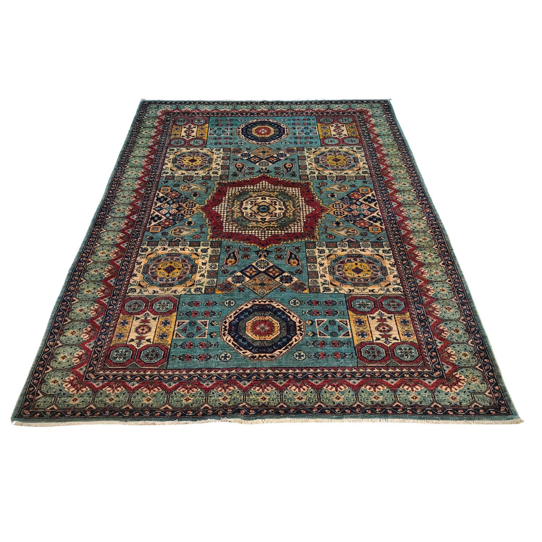 Fine Quality Mamluk Rug 5' 11" x 8' 6" - No. AL17548