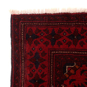Red Color Khal Mohammadi Rug 3' 3" x 4' 11" - No. AL78277