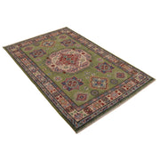 Hand Knotted Kazak Oriental Rug 3' 10" x 5' 10" - No. AL87919