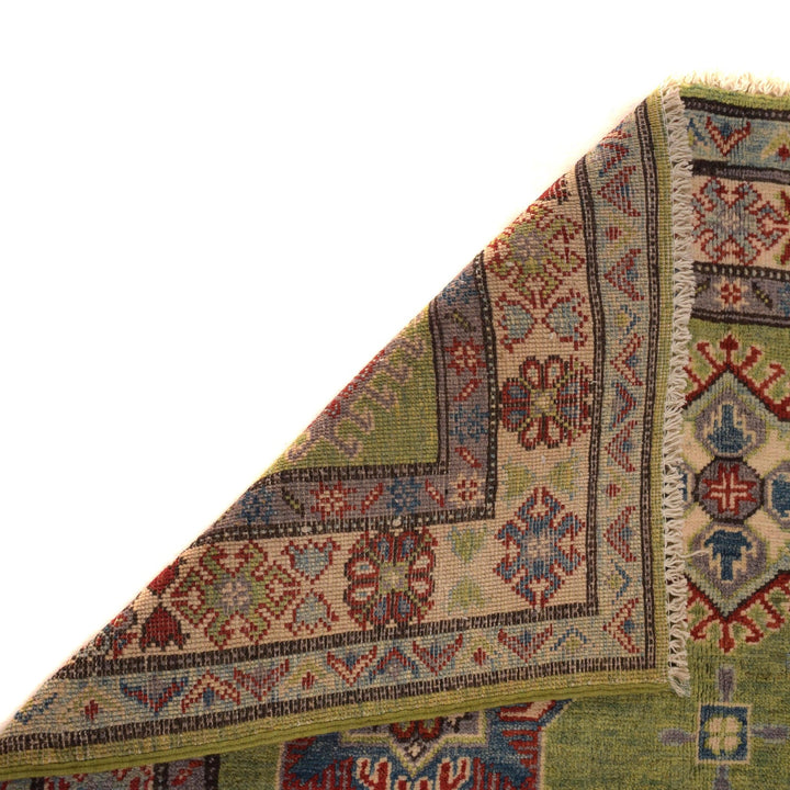 Hand Knotted Kazak Oriental Rug 3' 10" x 5' 10" - No. AL87919