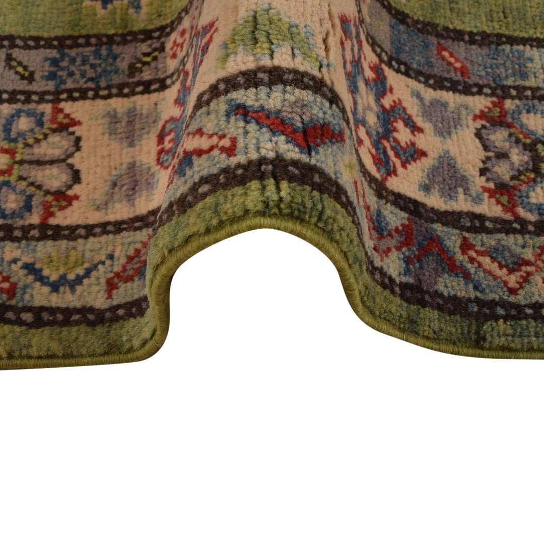 Hand Knotted Kazak Oriental Rug 3' 10" x 5' 10" - No. AL87919