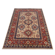 Hand Knotted Kazak Oriental Rug 3' 11" x 5' 10" - No. AL82292