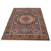 Hand Knotted Kazak Oriental Rug 3' 11" x 4' 0" - No. AL82212