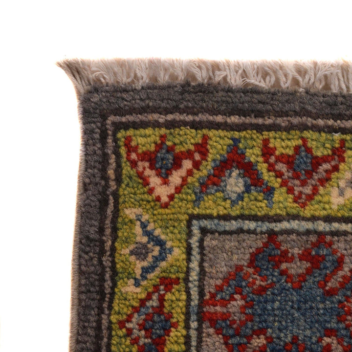 Hand Knotted Kazak Oriental Rug 3' 11" x 4' 0" - No. AL82212