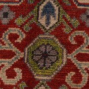 Hand Knotted Kazak Oriental Rug 3' 11" x 4' 0" - No. AL82212