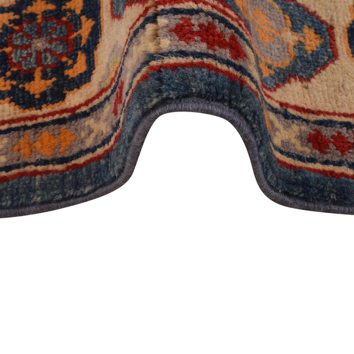 Handmade Kazak Area Rug 4' 1" x 5' 11" - No. AL76528