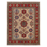 Handmade Kazak Area Rug 4' 10" x 6' 4" - No. AL83525