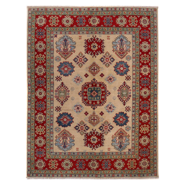Handmade Kazak Area Rug 4' 10" x 6' 4" - No. AL83525