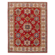 Red Color Kazak Rug 5' 0" x 6' 7" - No. AL17711