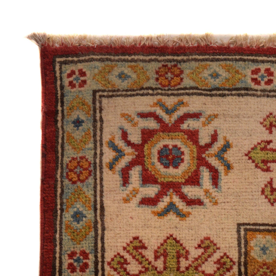 Red Color Kazak Rug 5' 0" x 6' 7" - No. AL17711