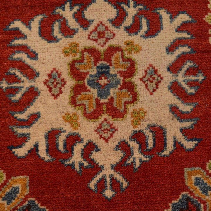 Red Color Kazak Rug 5' 0" x 6' 7" - No. AL17711