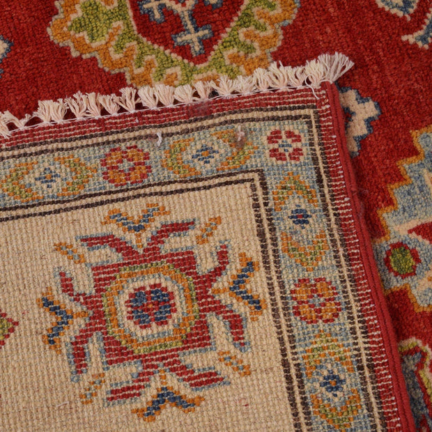 Red Color Kazak Rug 5' 0" x 6' 7" - No. AL17711