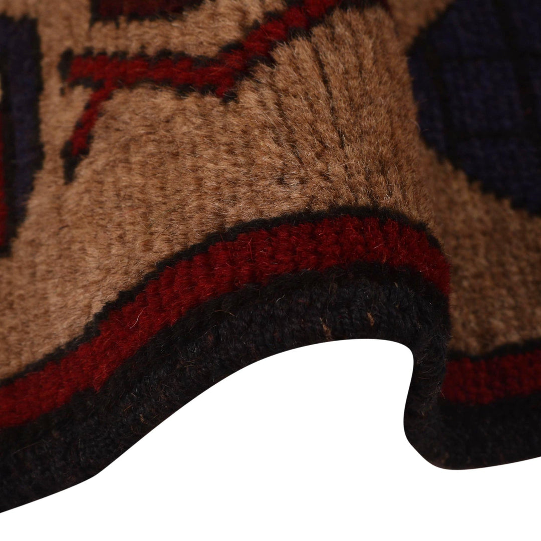 Handcrafted Afghan War Rug 4' 6" x 6' 1" - No. AL30630