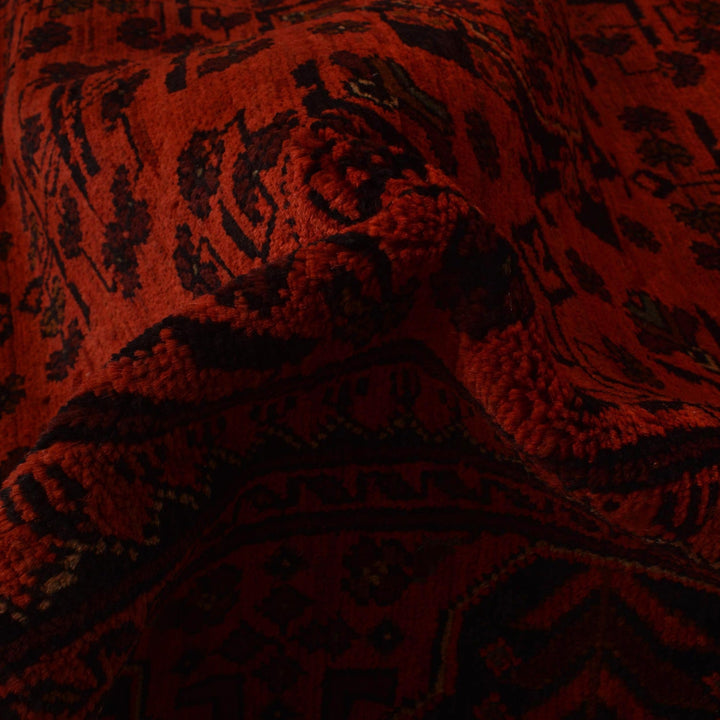 Handwoven Khal Mohammadi Afghan Carpet 6' 7" x 9' 10" - No. AL51164