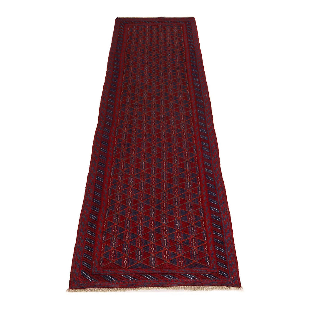 Hand Knotted Mashwani Runner 2' 8" x 12' 0" - No. AL80317