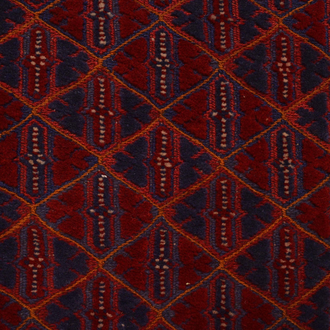 Hand Knotted Mashwani Runner 2' 8" x 12' 0" - No. AL80317