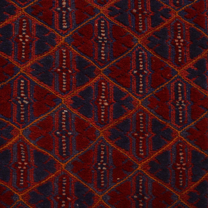 Hand Knotted Mashwani Runner 2' 8" x 12' 0" - No. AL80317