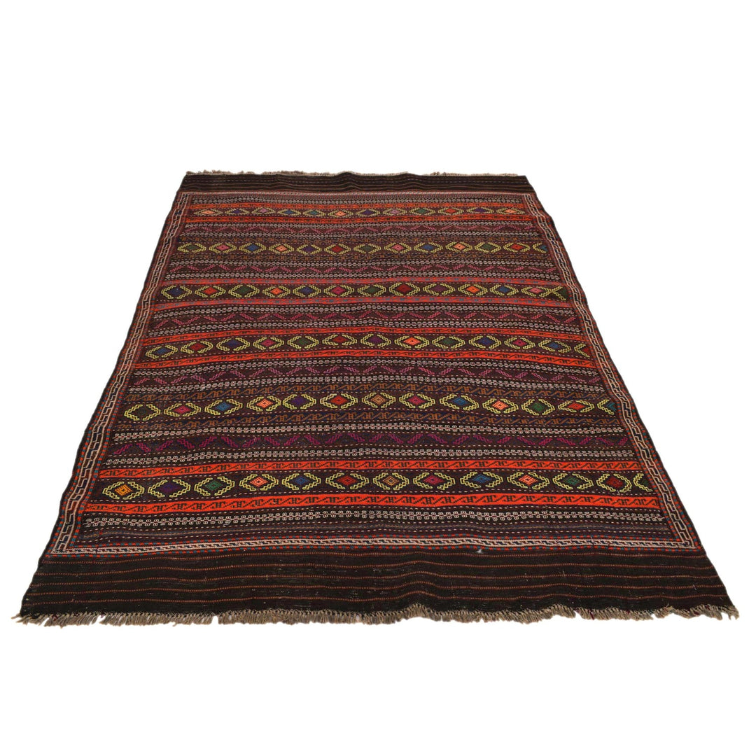 Afghan Laghari Kilim 4' 9" x 6' 7" - No. AL99968