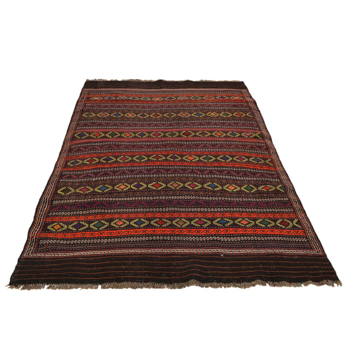 Afghan Laghari Kilim 4' 9" x 6' 7" - No. AL99968