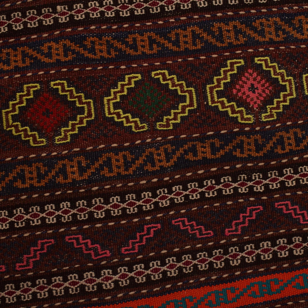 Afghan Laghari Kilim 4' 9" x 6' 7" - No. AL99968