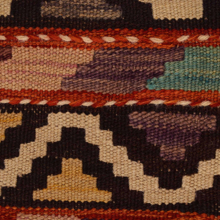 Handmade Afghan Vegetable Kilim 3' 5" x 5' 3" - No. AL12484