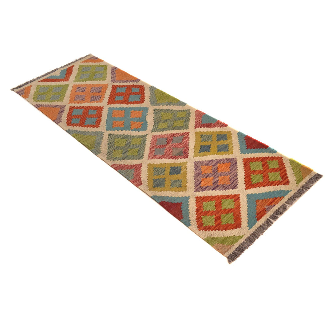 Short Chobi Kilim Runner 2' 1" x 6' 5" - No. AL22938
