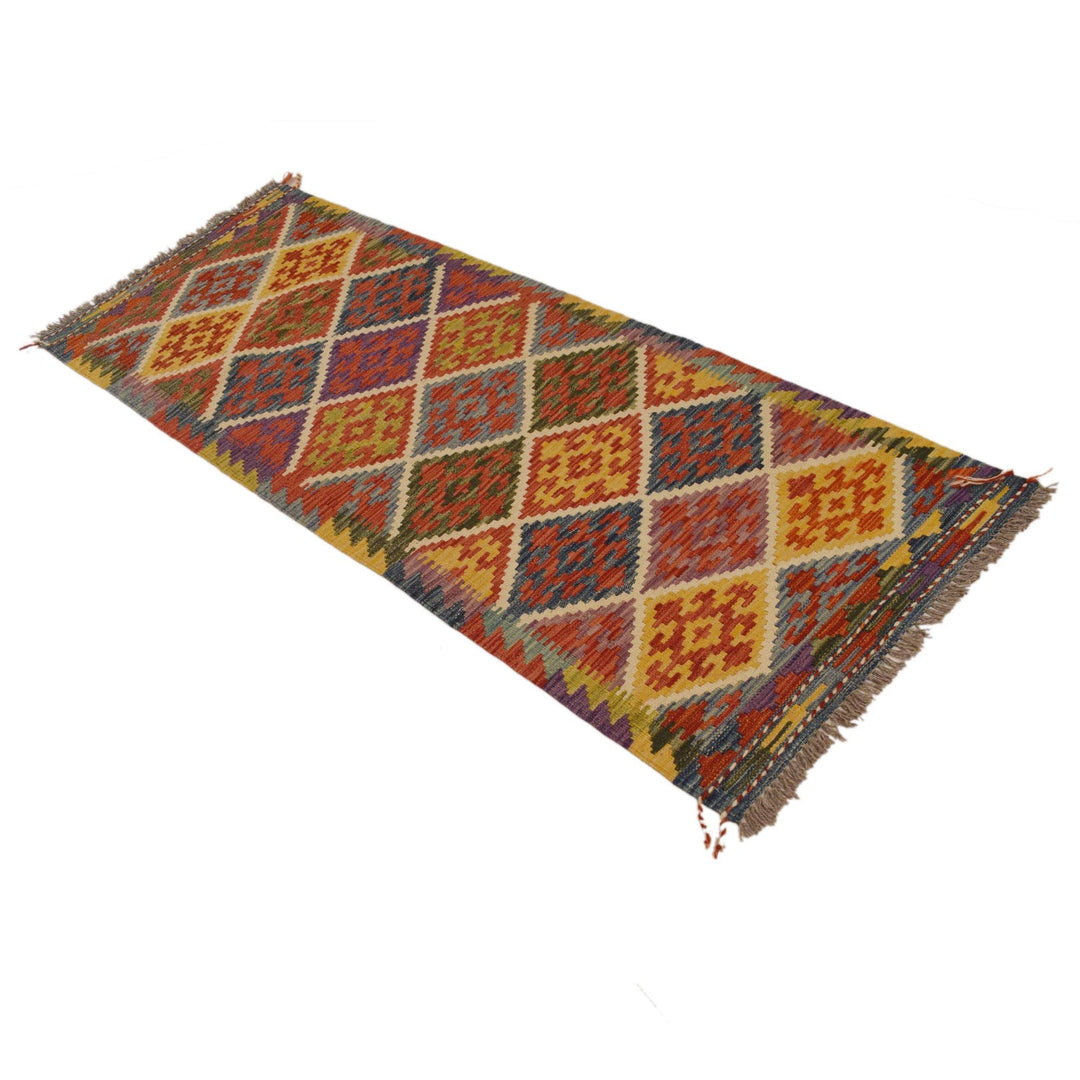 Short Kilim Runner 2' 3"x 6' 4" - No. AL40178