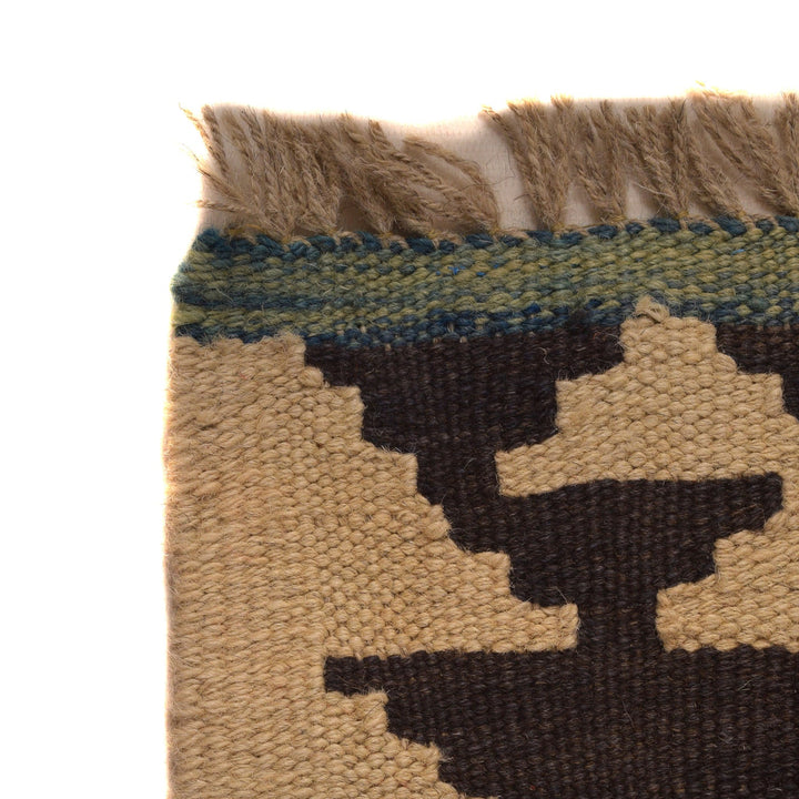 Hand Knotted Afghan Style Kilim Runner 2' 11" x 8' 0" - No. AL56771