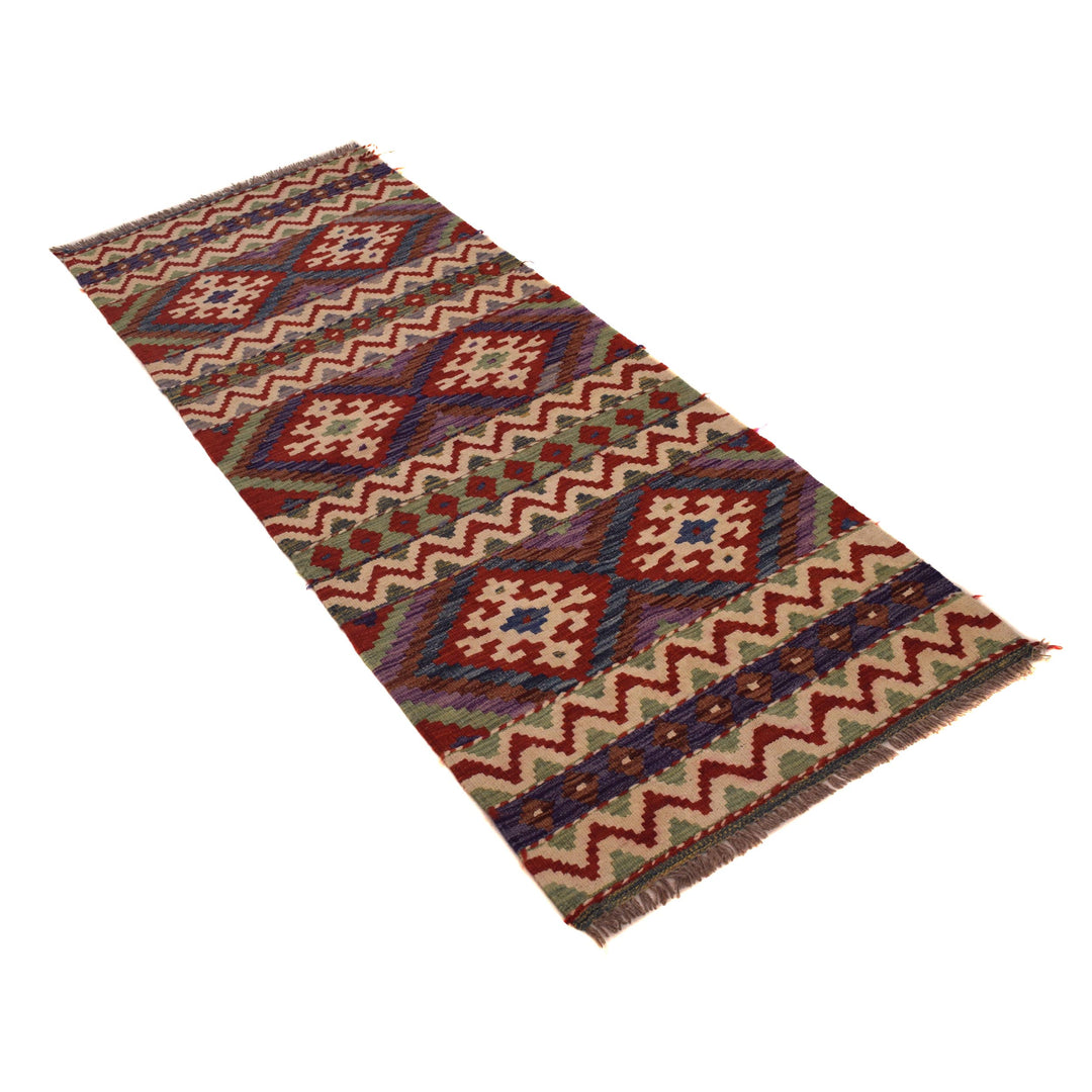 Short Chobi Kilim Runner 2' 3" x 6' 1" - No. AL80678